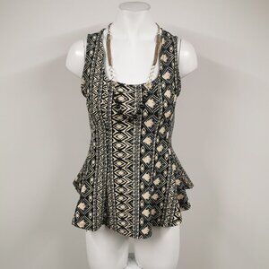 DEB Peplum  Chain Top